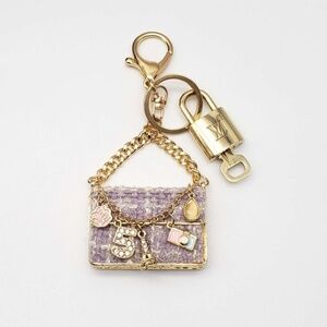 Authentic Louis Vuitton Lock & Key with unbranded Bagcharm, Keycharm 011926
